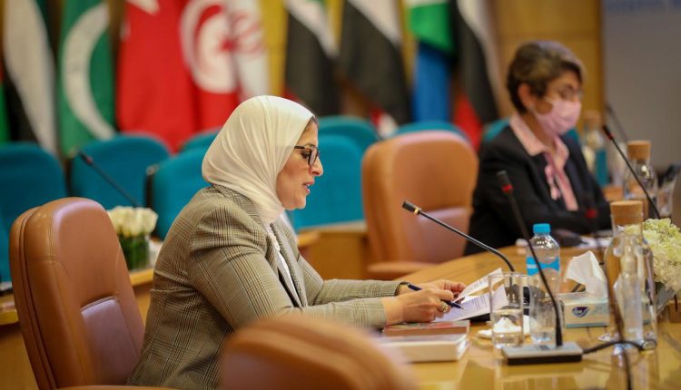 وزيرة الصحة خلال أعمال الدورة الـ68 للجنة الإقليمية لمنظمة الصحة العالمية