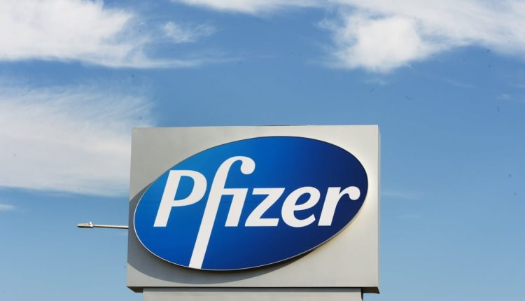 شعار شركة فايزر الأمريكية