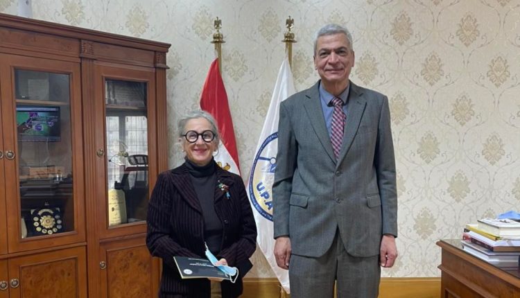 رئيس هيئة الشراء الموحد وسفيرة البرتغال