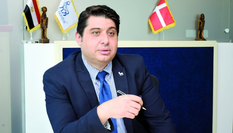 د. أيمن حسن المدير العام ورئيس مجلس إدارة نوفو نورديسك مصر