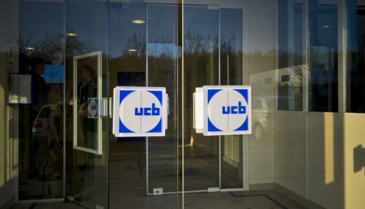 شعار شركة «يو سي بي» البلجيكية