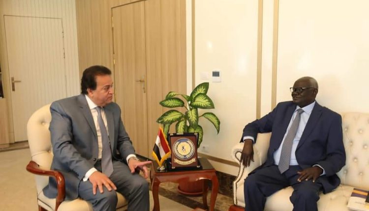 وزير التعليم العالي يلتقي نظيره السوداني