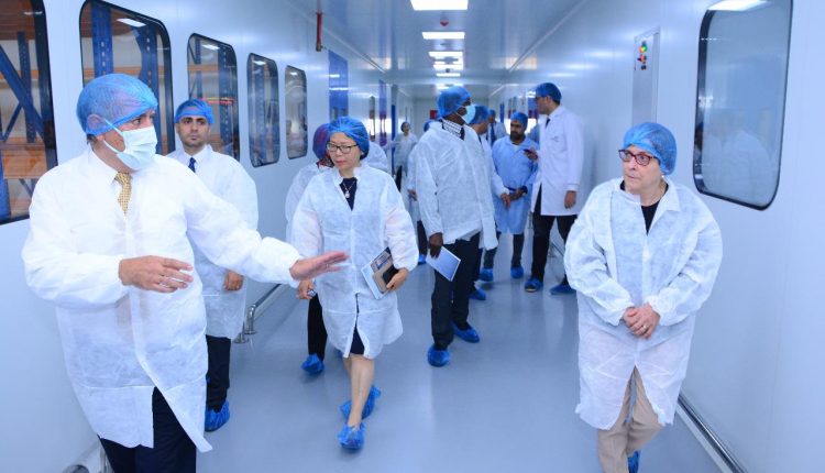 جانب من الزيارة