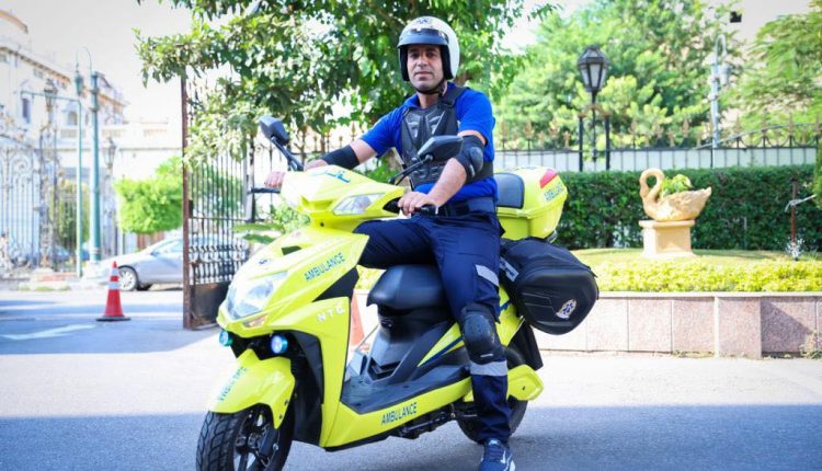 الاسكوتر الكهربائي الإسعافي