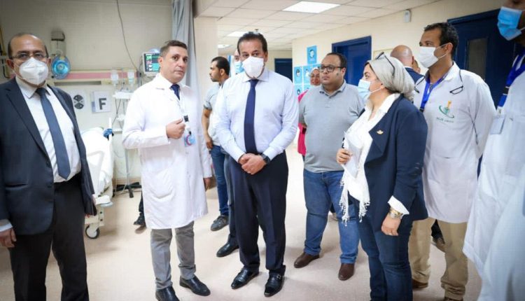 وزير الصحة يتفقد مستشفى القباري التخصصي