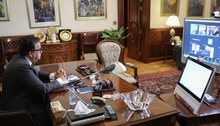 وزير الصحة خلال مشاركته بالمؤتمر