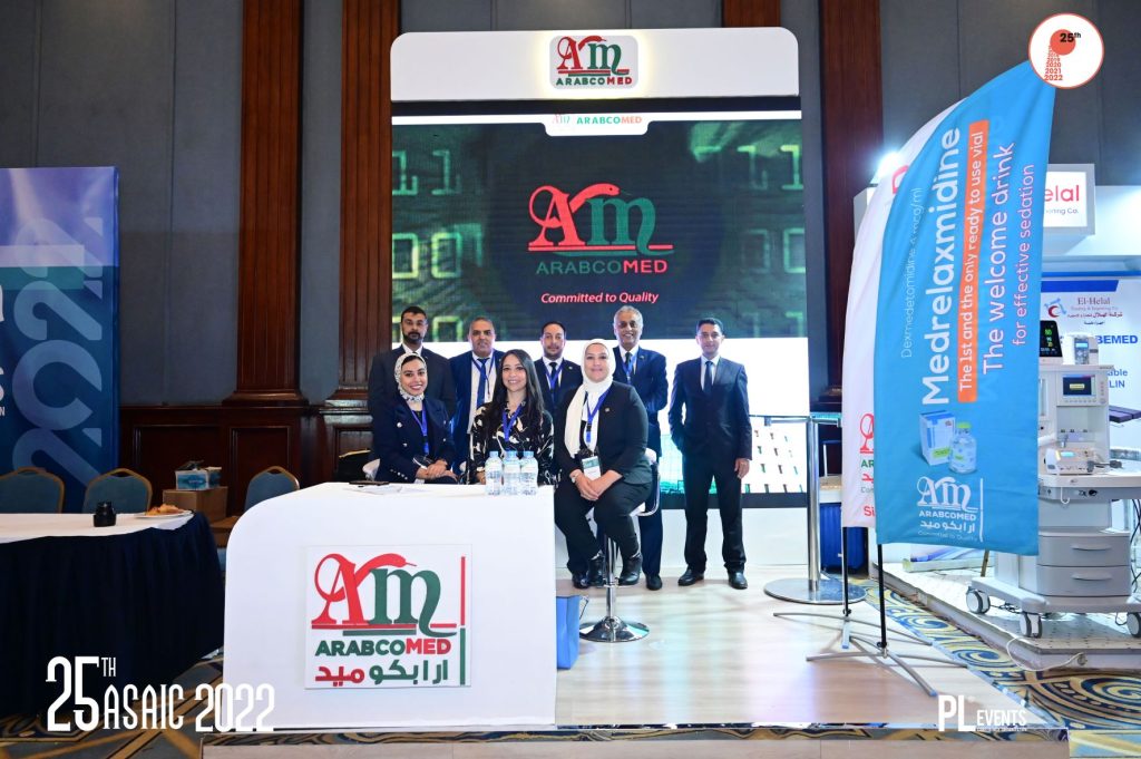 «أرابكوميد» تشارك في مؤتمر جامعة الإسكندرية الخامس والعشرين لأطباء التخدير والعناية المركزة أرابكوميد تشارك في مؤتمر أطباء التخدير والعناية المركزة