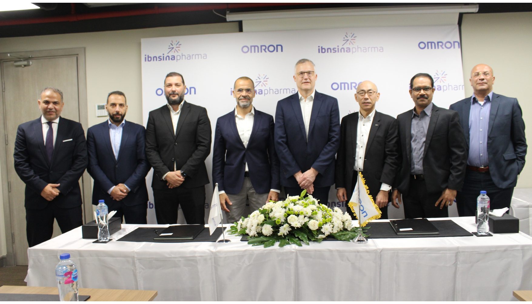 ابن سينا فارما توقع اتفاقية مع أومرون للرعاية الصحية