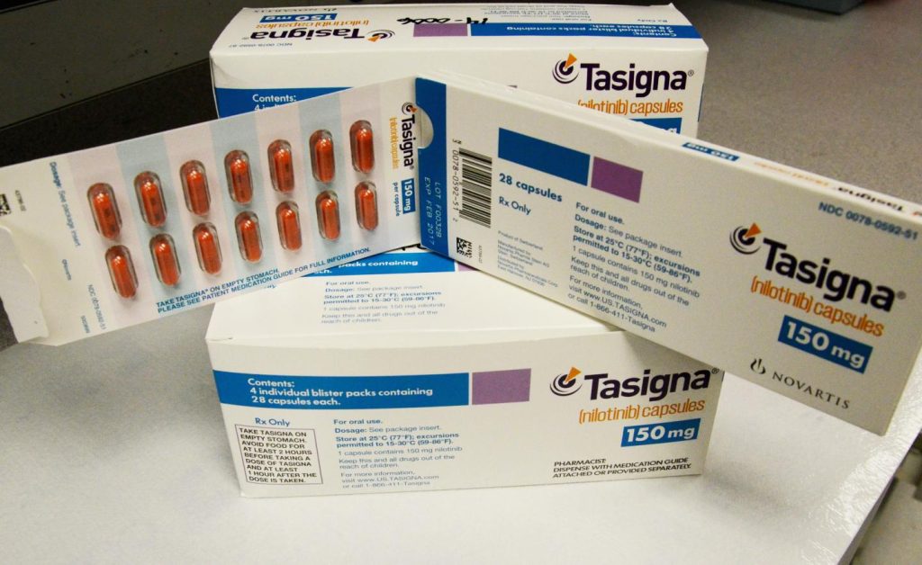 «نوفارتس» توافق على تصنيع عقار «Tasigna» لعلاج سرطان الدم في مصر عقار «Tasigna» لعلاج سرطان الدم