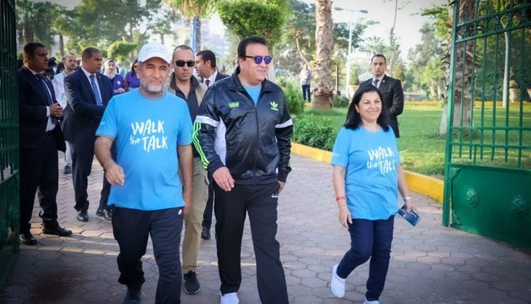 وزير الصحة ومدير منظمة الصحة العالمية