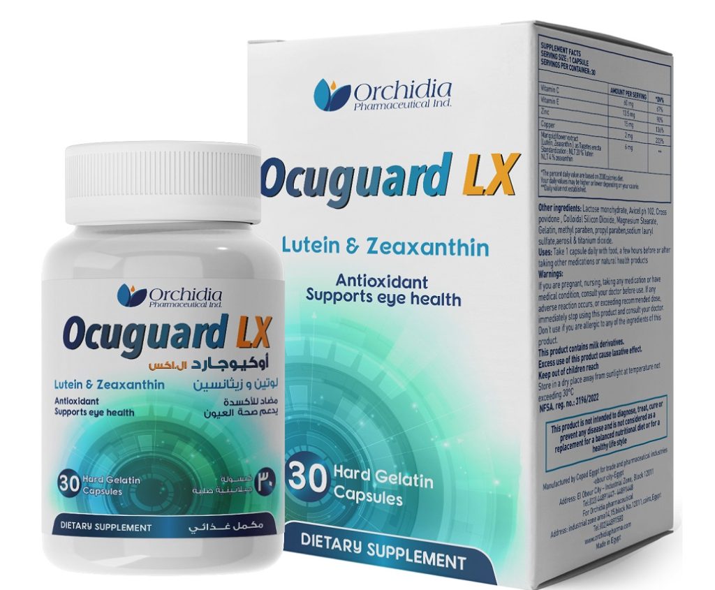 أوركيديا تطرح مستحضر «Ocuguard Lx» لدعم صحة العين أوركيديا تطرح Ocuguard Lx لدعم صحة العين