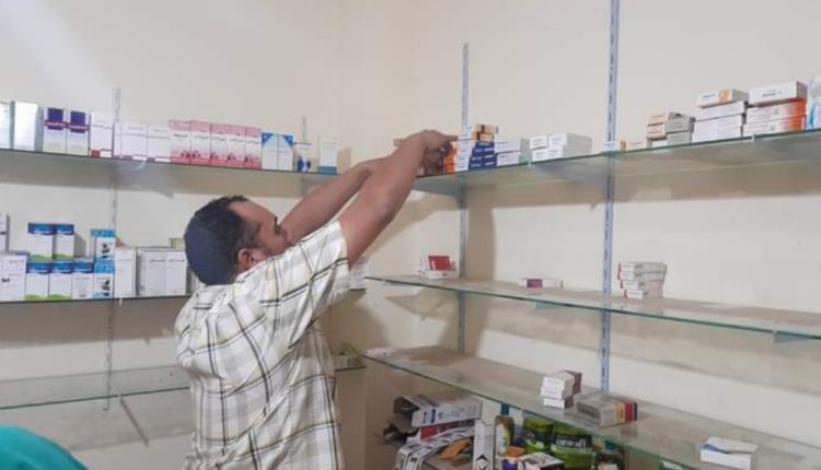 جانب من عمليات الفحص