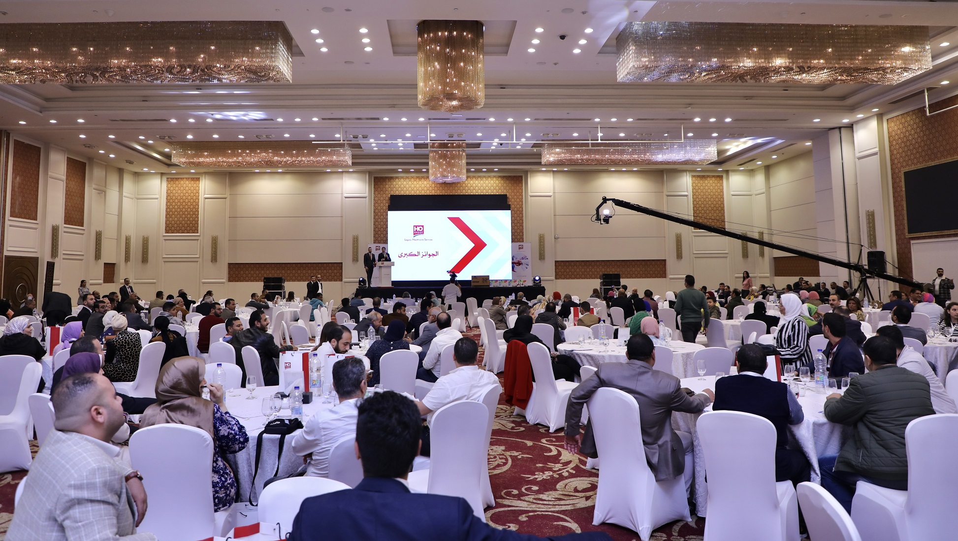 مجموعة شركات حسام عمر HO تعقد مؤتمرها السنوي الثالث بحضور 3000 صيدلي