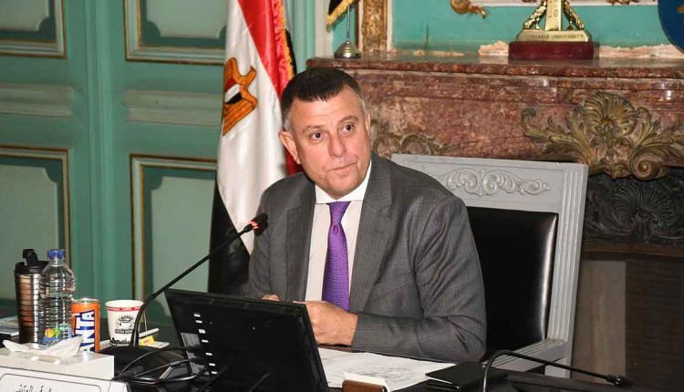 محمود المتيني رئيس جامعة عين شمس