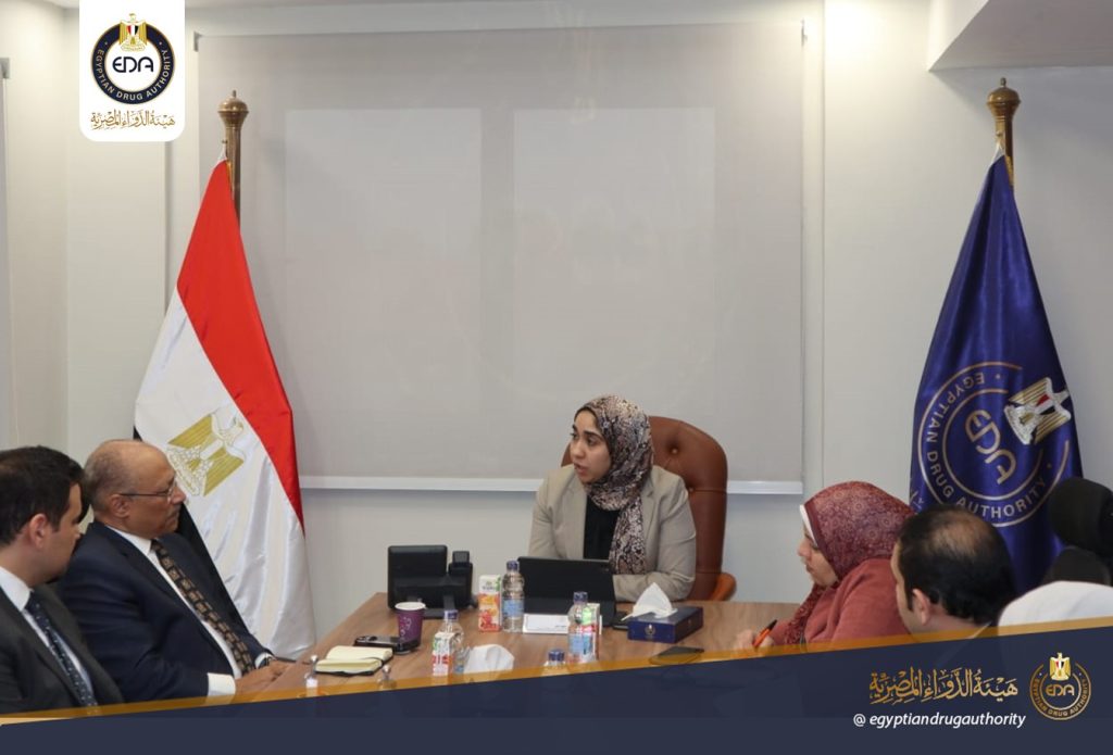 هيئة الدواء المصرية تستقبل وفد مجموعة «القمرا» القابضة القطرية