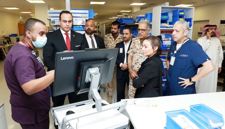 جانب من الزيارة