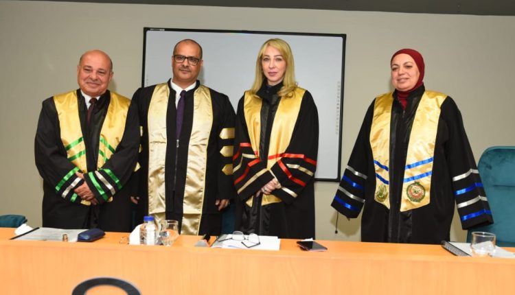 عبدالمقصود العزب يحصل على الدكتوراه بدرجة امتياز مع مرتبة الشرف