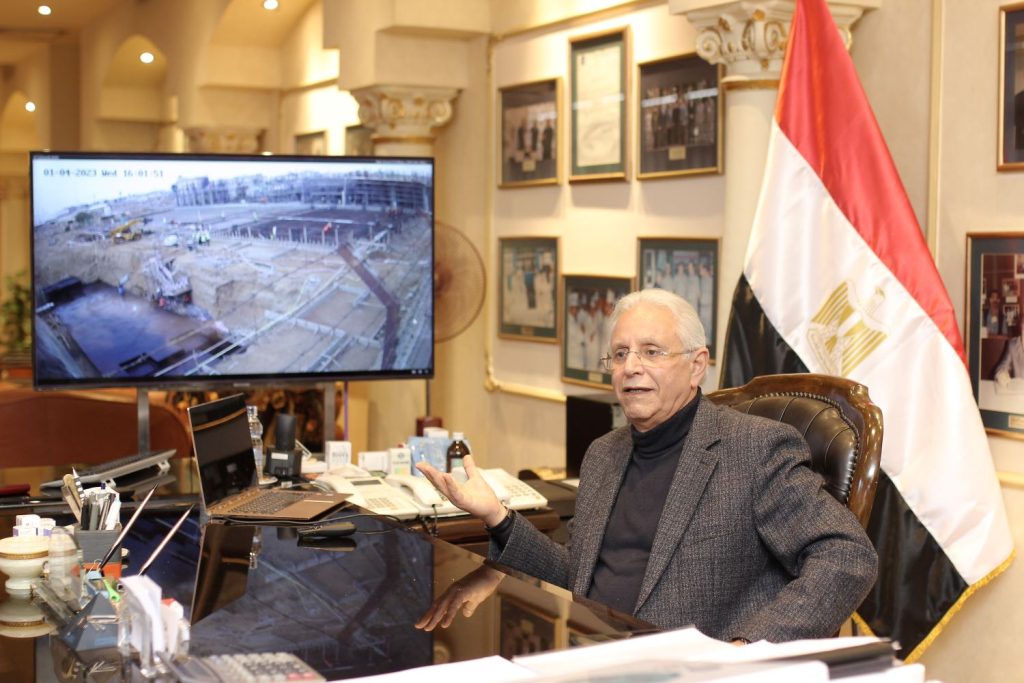 الدكتور أحمد كيلاني: «مصنع إيبيكو 3».. الحُلم تحوَّل إلى حقيقة وقطعنا شوطاً كبيراً فى إنشاءات المصنع وتنفيذه د. أحمد كيلاني رئيس مجلس الإدارة والعضو المنتدب لشركة ايبيكو للأدوية