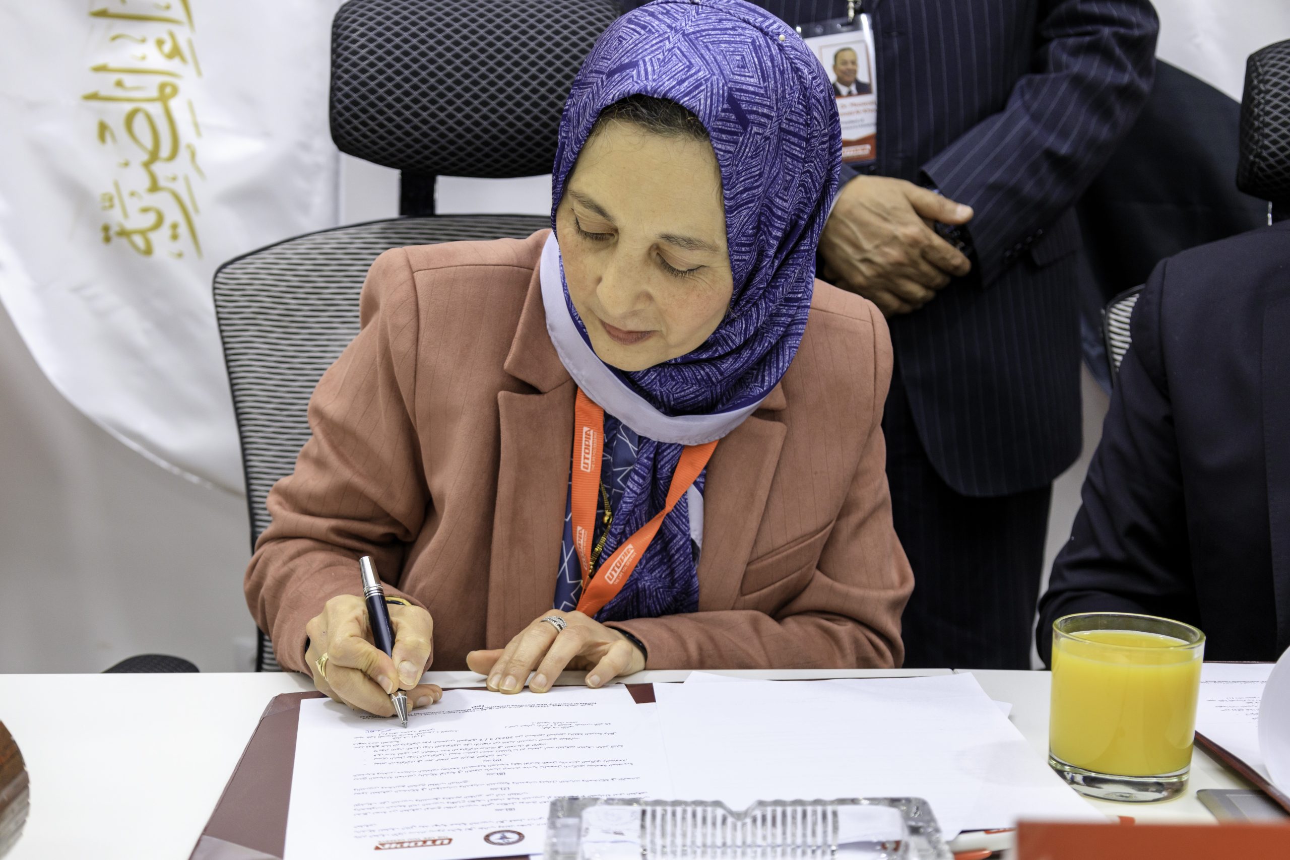 توقيع بروتوكول تعاون بين كلية الصيدلة جامعة المنصورة الجديدة وشركة يوتوبيا للأدوية