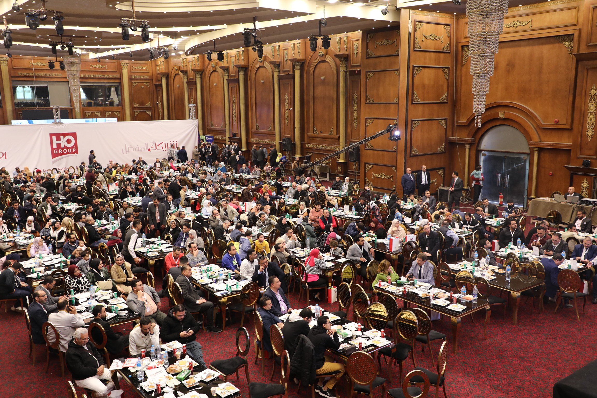 مجموعة HO تنظم أكبر تجمع للصيادلة في منطقة الدلتا تحت شعار «الاتحاد هو الحل»