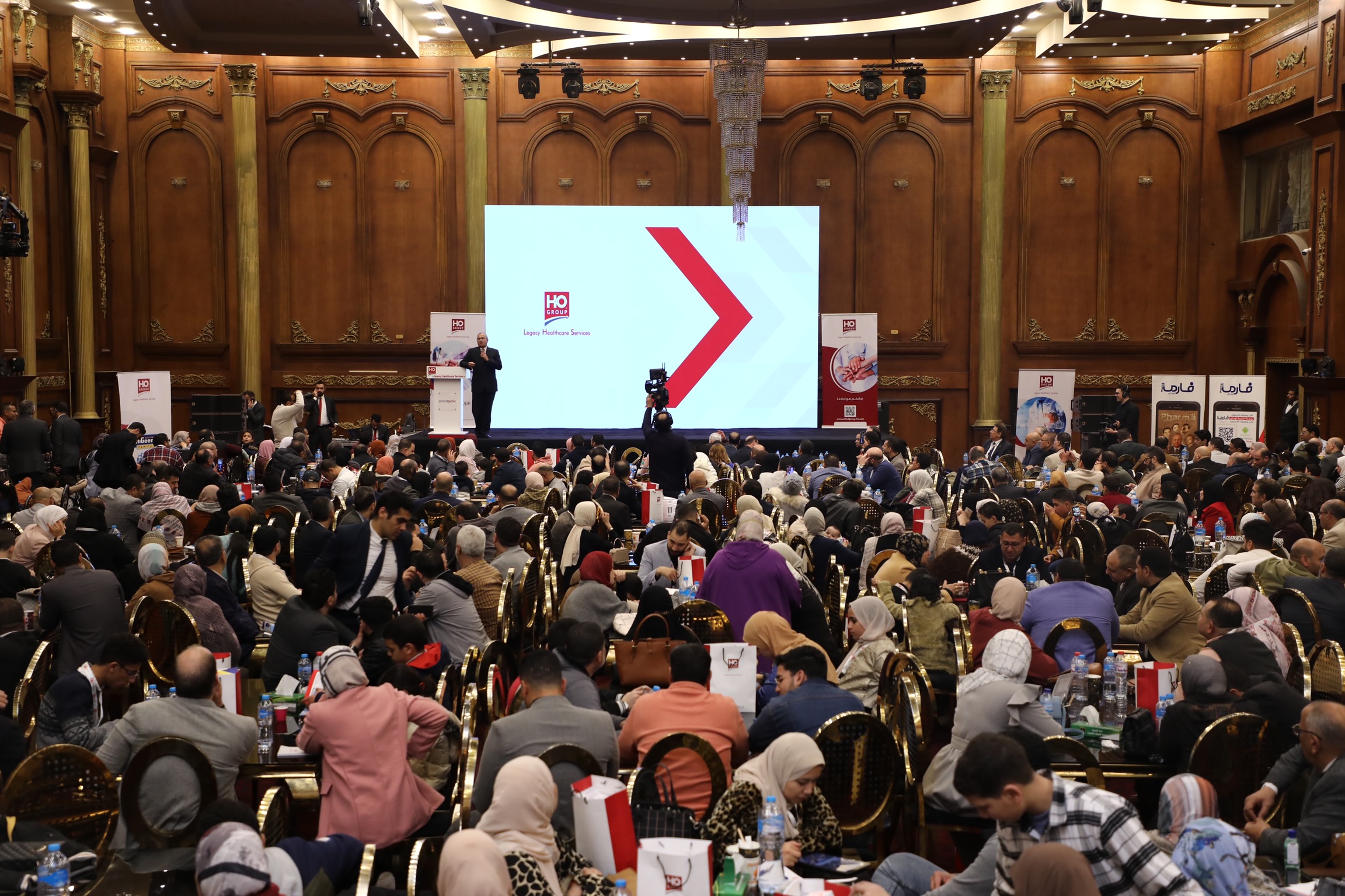 مجموعة HO تنظم أكبر تجمع للصيادلة في منطقة الدلتا تحت شعار «الاتحاد هو الحل»