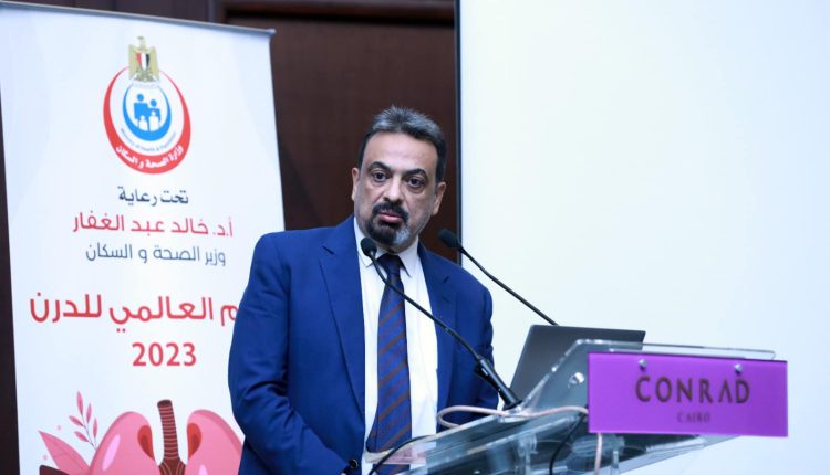 الدكتور حسام عبدالغفار المتحدث الرسمي لوزارة الصحة