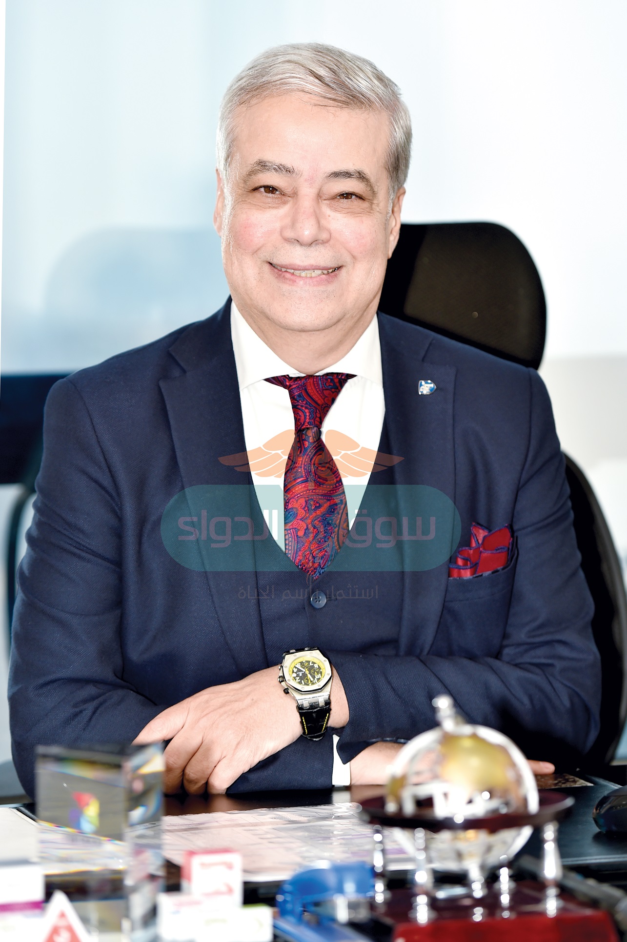 د. عمرو مرسي العضو المنتدب لشركة رميدا للأدوية