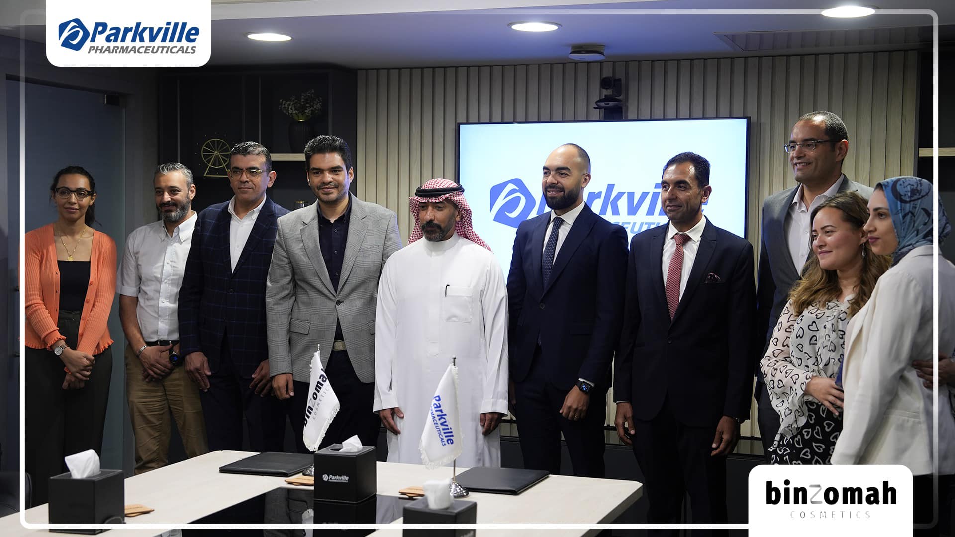 باركفيل توقع عقد شراكة استراتيجي مع شركة بن زومة للتجميل كوكيل حصري لها في السعودية