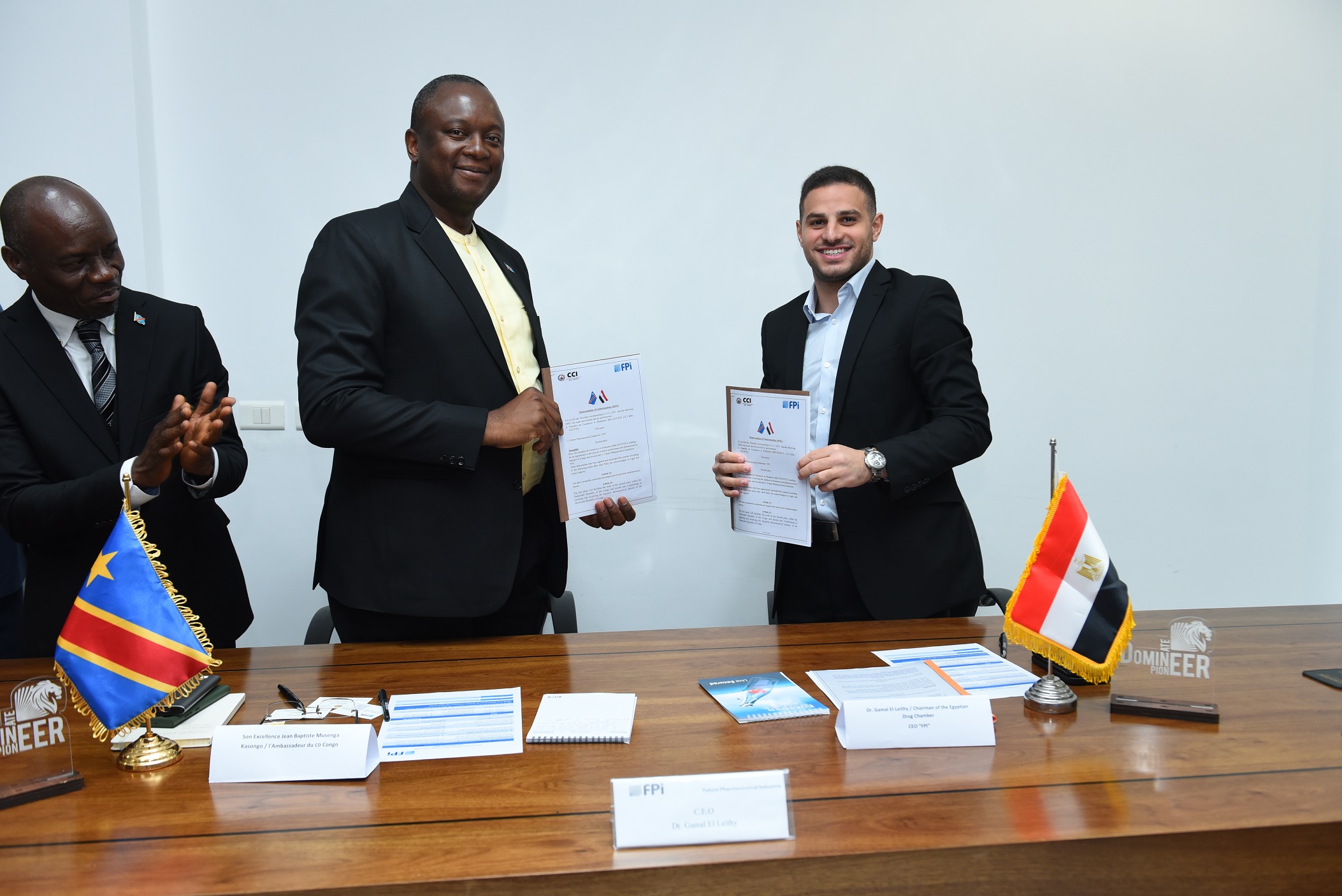 شركة FPI تستضيف سفير دولة الكونغو لبحث تطوير العلاقات بين البلدين في مجال صناعة الدواء