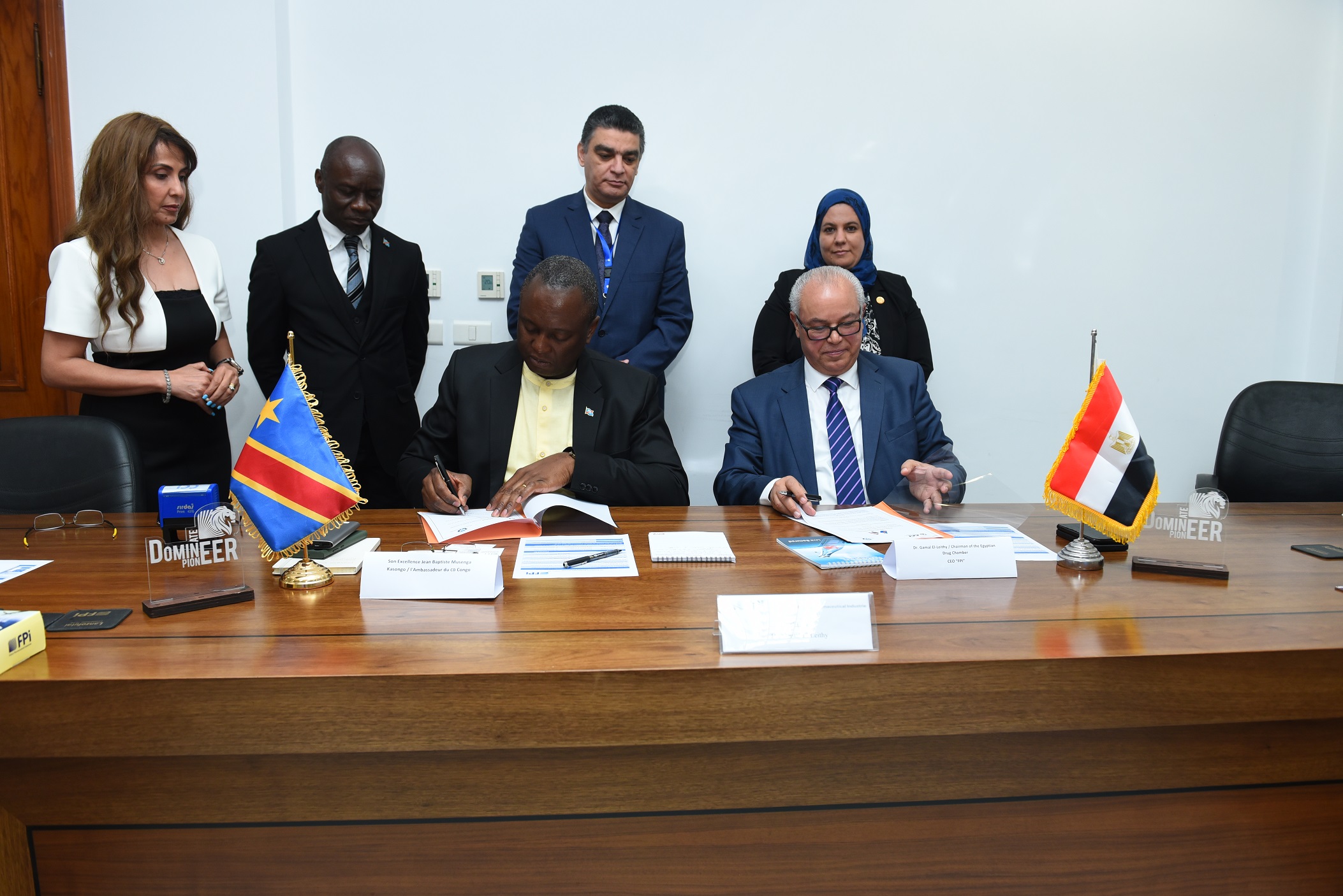 شركة FPI تستضيف سفير دولة الكونغو لبحث تطوير العلاقات بين البلدين في مجال صناعة الدواء