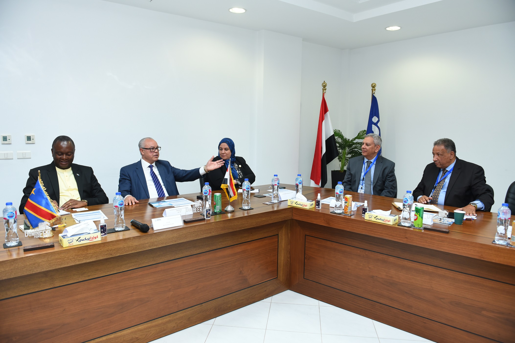 شركة FPI تستضيف سفير دولة الكونغو لبحث تطوير العلاقات بين البلدين في مجال صناعة الدواء