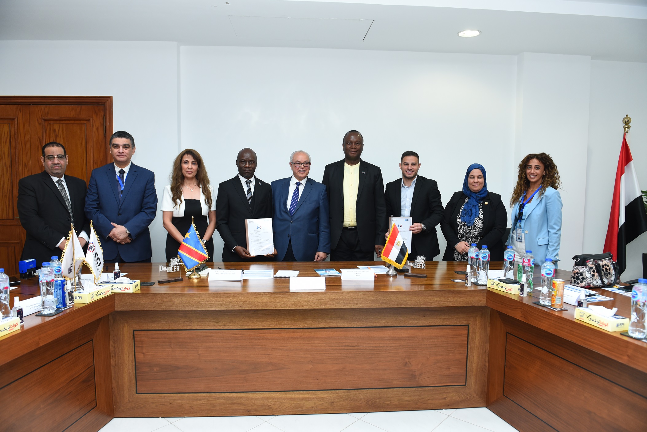 شركة FPI تستضيف سفير دولة الكونغو لبحث تطوير العلاقات بين البلدين في مجال صناعة الدواء