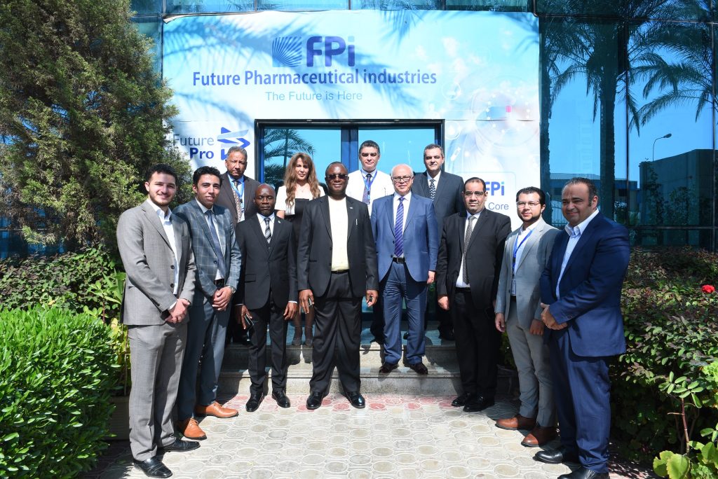 المستقبل للأدوية تستقبل سفير دولة الكونغو ويوقعان مذكرة تفاهم لتلبية بعض إحتياجات بلاده من الأدوية الاساسية شركة FPI تستضيف سفير دولة الكونغو لبحث تطوير العلاقات بين البلدين في مجال صناعة الدواء