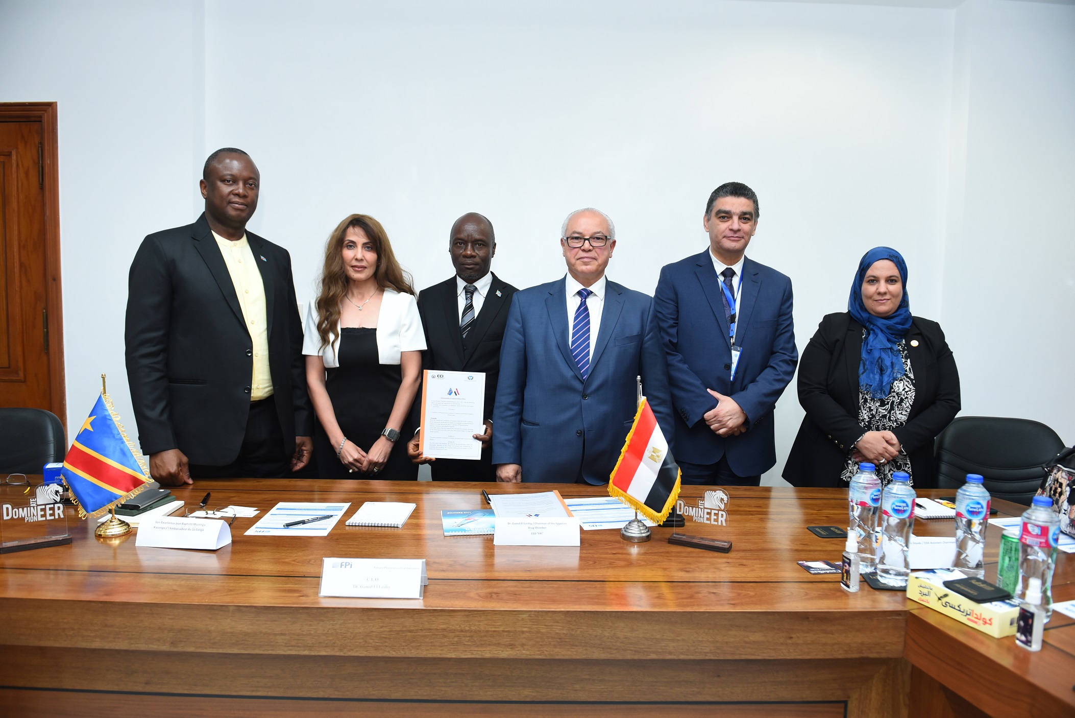 شركة FPI تستضيف سفير دولة الكونغو لبحث تطوير العلاقات بين البلدين في مجال صناعة الدواء