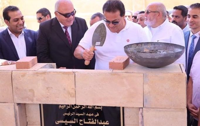 وضع حجر الأساس لمستشفى الرمد التخصصي بقنا