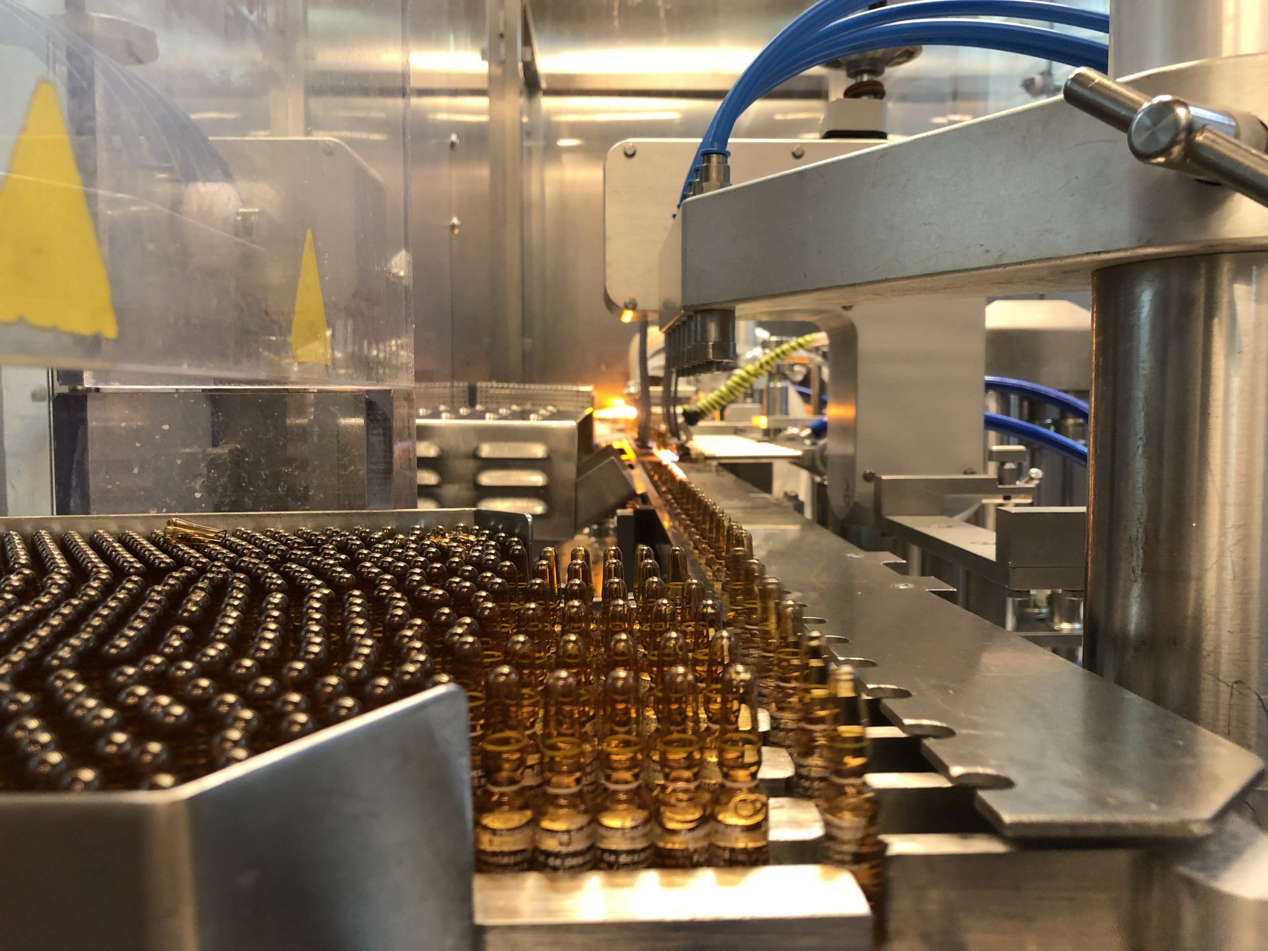 أحد خطوط الإنتاج بمصنع شركة ايبيكو