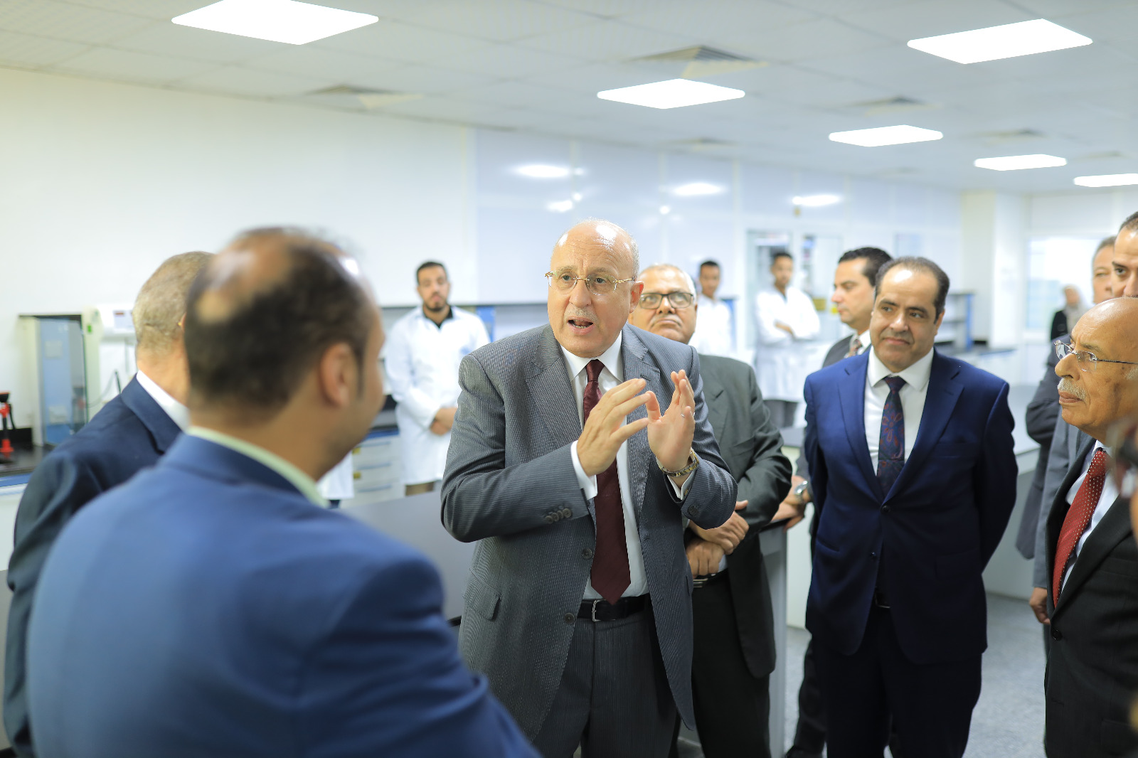 أعضاء مجلس إدارة «إيبيكو» يتفقدون مصنع «إيبيكو3» ومعامل التطوير والجودة