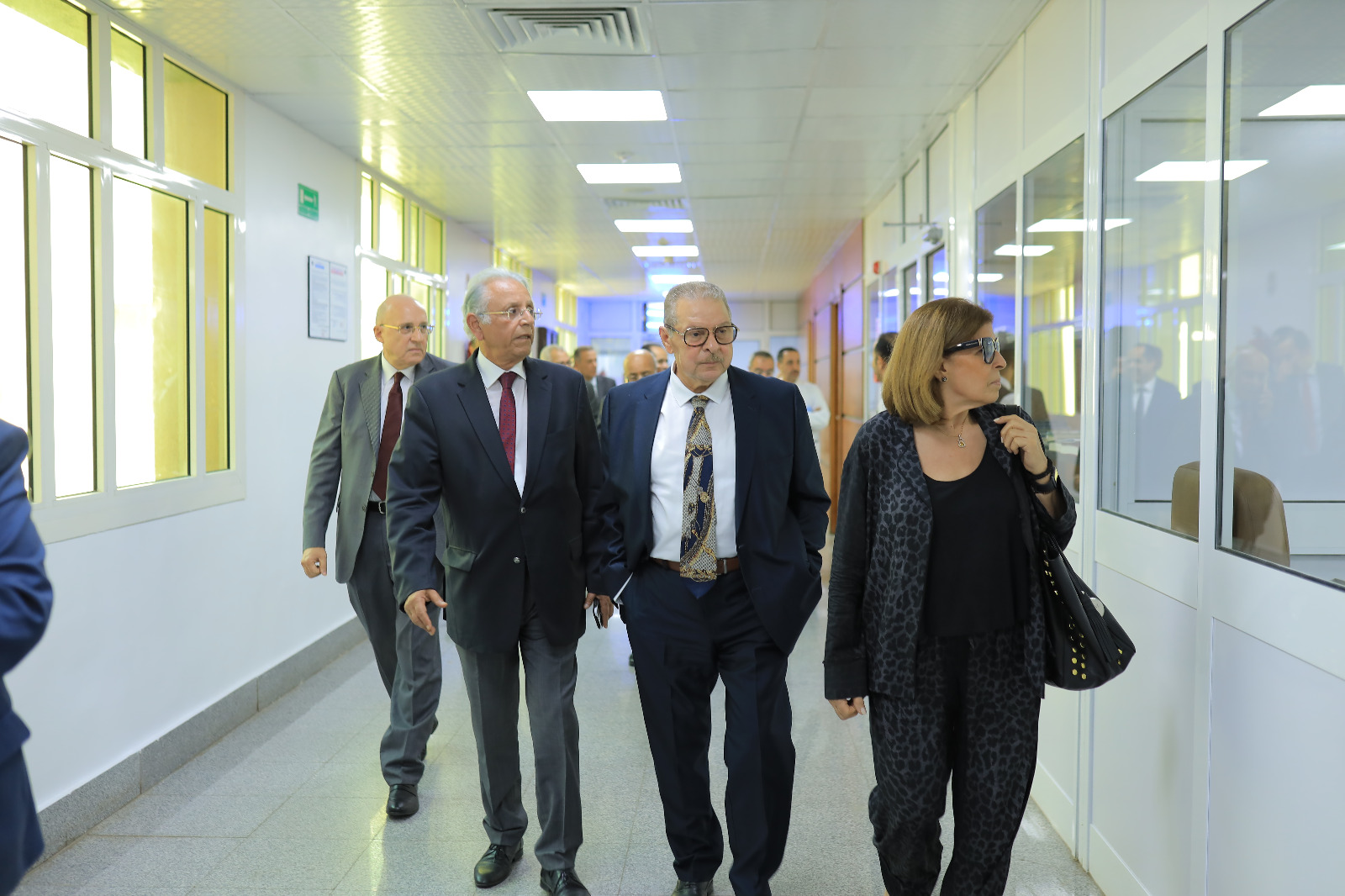 أعضاء مجلس إدارة «إيبيكو» يتفقدون مصنع «إيبيكو3» ومعامل التطوير والجودة