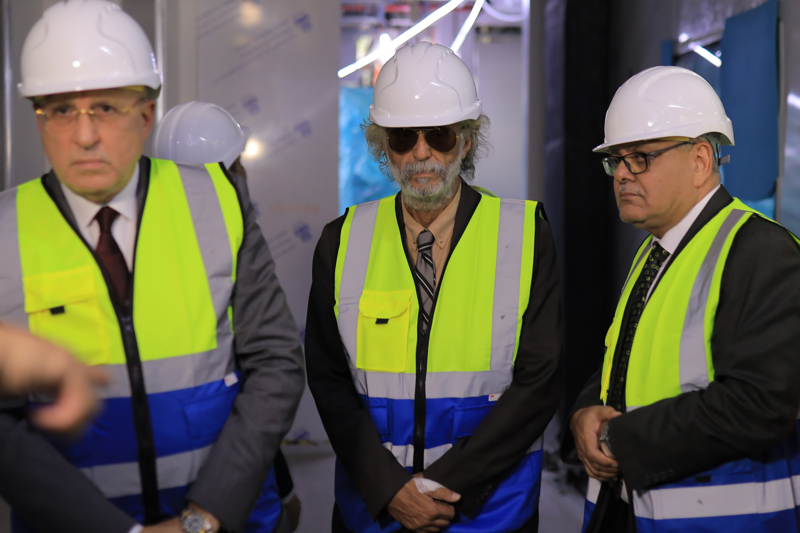 أعضاء مجلس إدارة «إيبيكو» يتفقدون مصنع «إيبيكو3» ومعامل التطوير والجودة