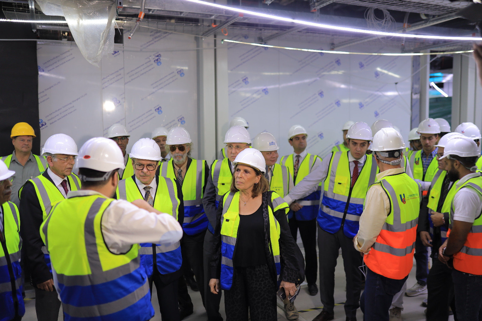 أعضاء مجلس إدارة «إيبيكو» يتفقدون مصنع «إيبيكو3» ومعامل التطوير والجودة