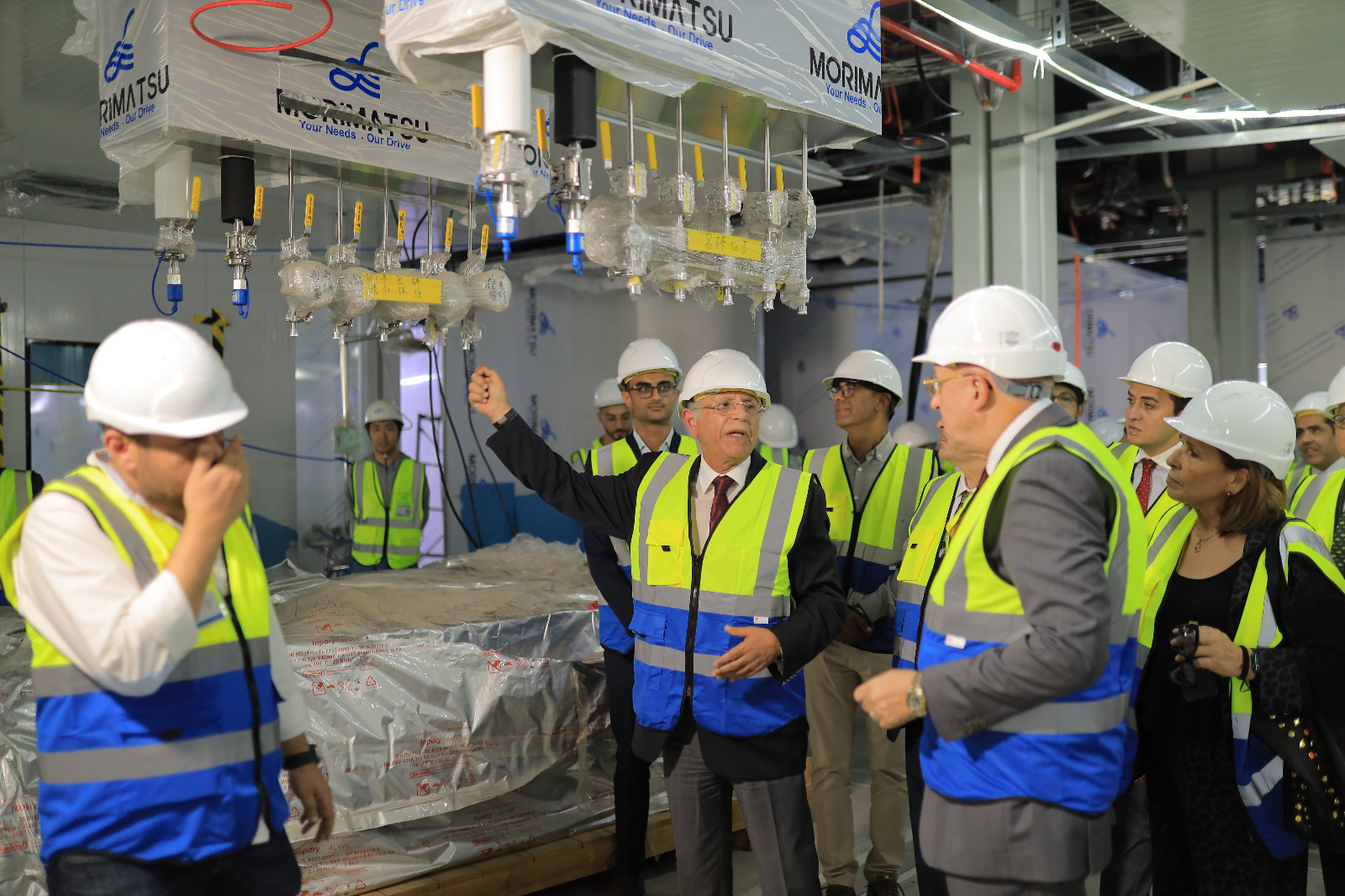 أعضاء مجلس إدارة «إيبيكو» يتفقدون مصنع «إيبيكو3» ومعامل التطوير والجودة