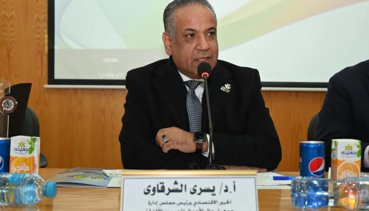 الدكتور يسري الشرقاوي رئيس جمعية رجال الاعمال المصريين الافارقة