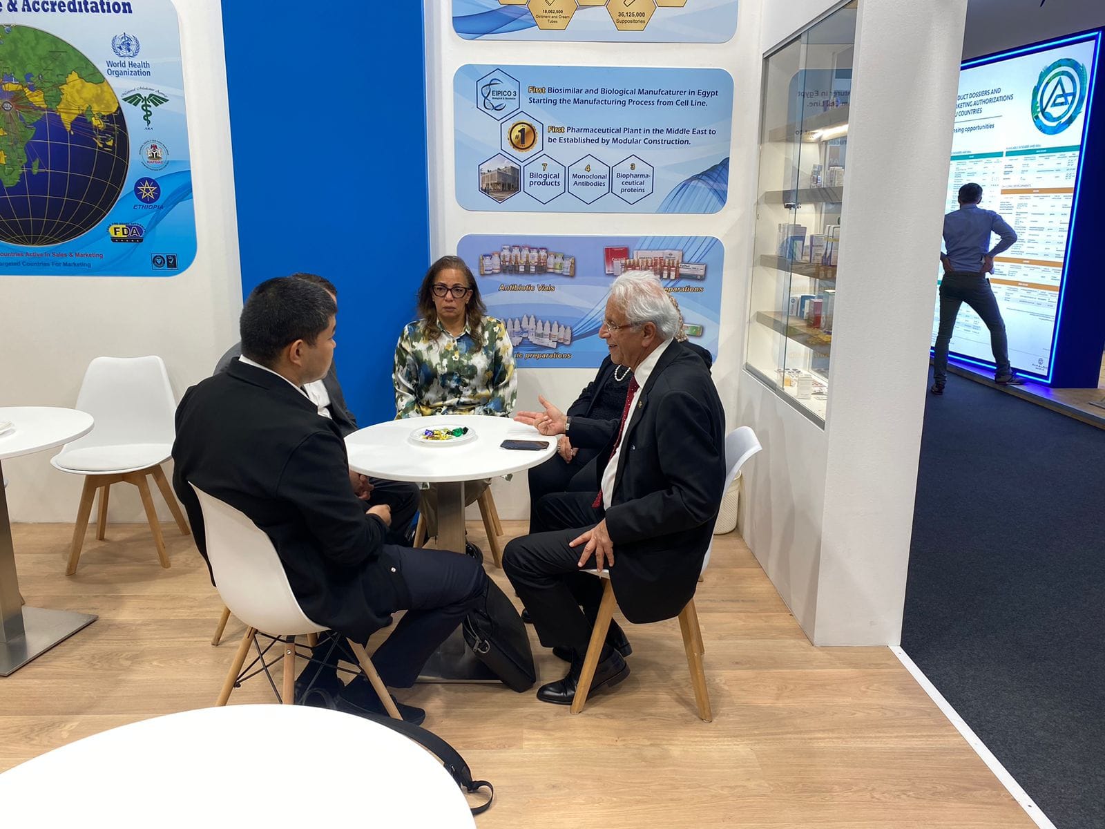 «أكديما – إيبيكو».. نشاط مكثف في معرض «CPhI 2023» الأهم عالميا في الصناعات الدوائية