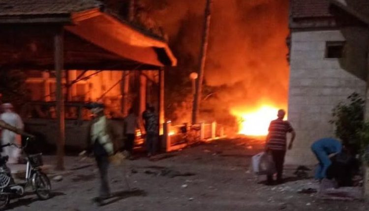 دولة الاحتلال تقصف مستشفى المعمداني