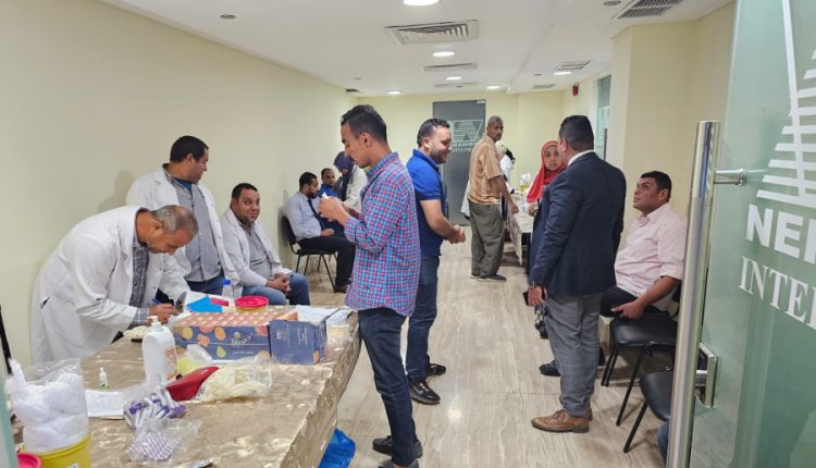 «نرهادو للأدوية» تنظم حملة للتبرع بالدم بين موظفيها لصالح غزة