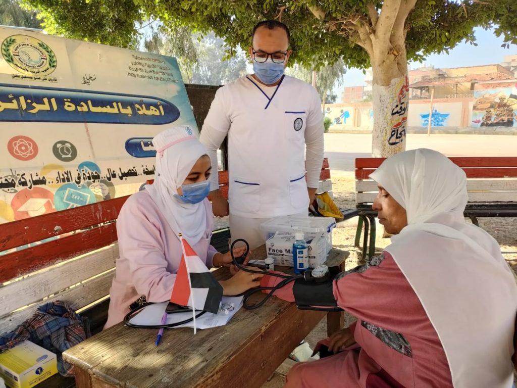 جانب من الخدمات الطبية المقدمة