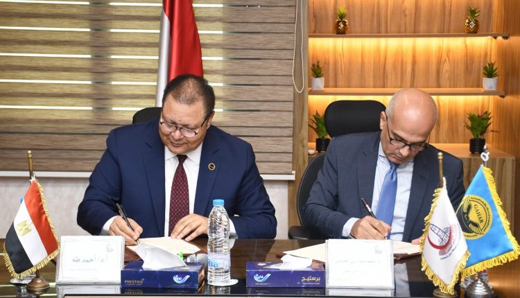 جانب من توقيع بروتوكول التعاون