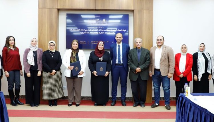 جانب من توقيع بروتوكول التعاون