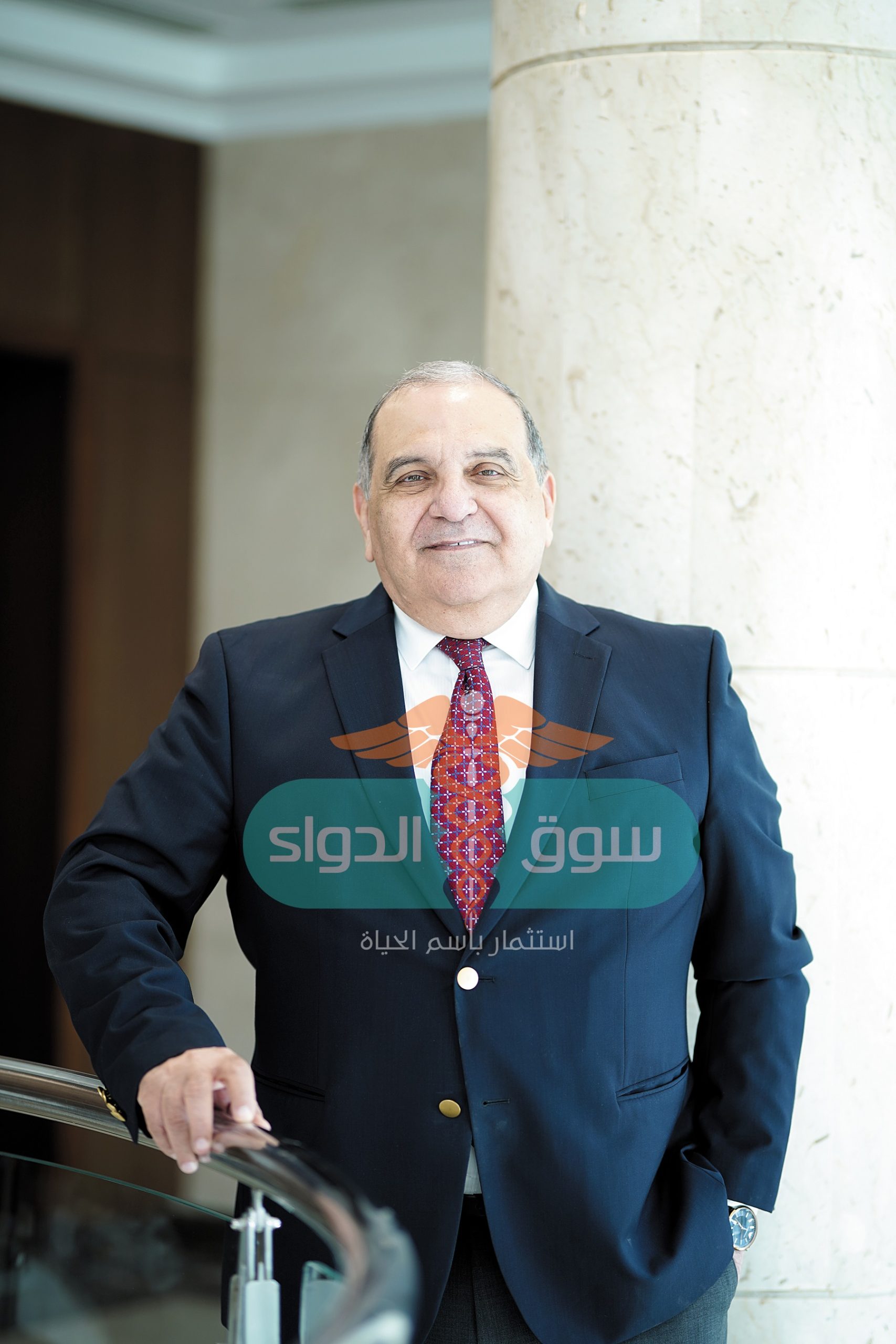 الدكتور وجدى منير رئيس مجلس إدارة شركة «ماركيرل» للصناعات الدوائية: