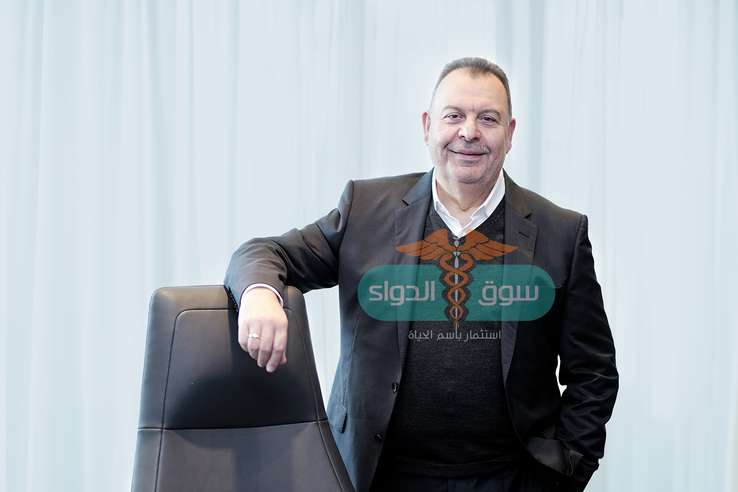 الدكتور أشرف عثمان رئيس مجلس إدارة شركة «إيه يو جى فارما»